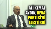 Ali Kemal Aydın DEVA Partisi’ni eleştirdi