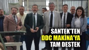SANTEK'ten, DDC Makina'ya tam destek