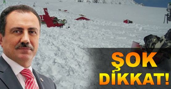 Yazıcıoğlu'nun helikopter kazasıyla ilgili şok iddia